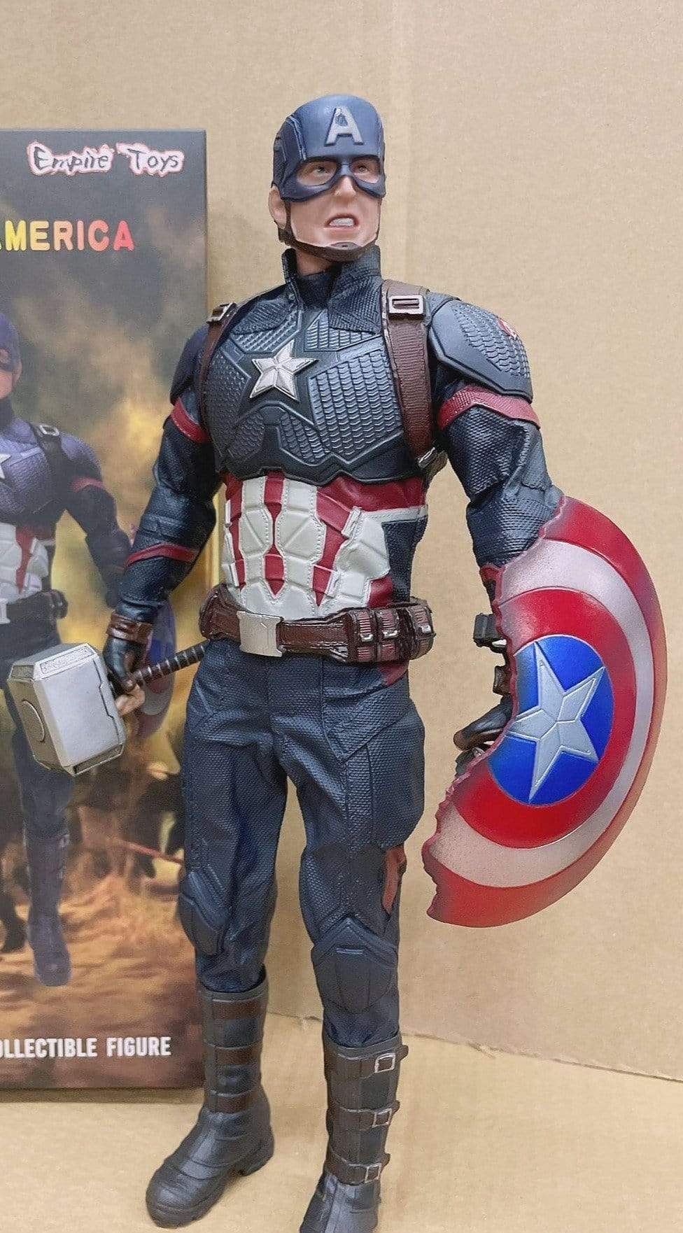 Captain America Figurine 30 cm Royaume Figurine