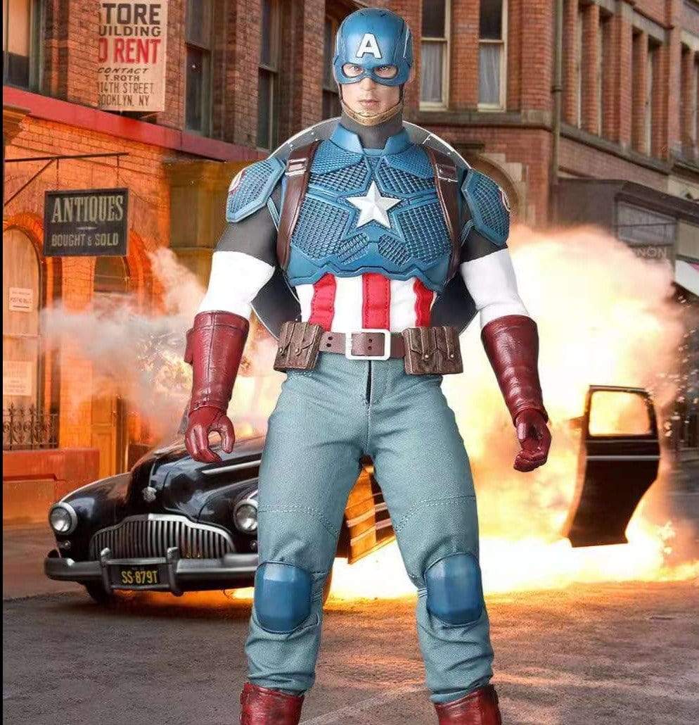 Figurine Articulée Captain America Royaume Figurine