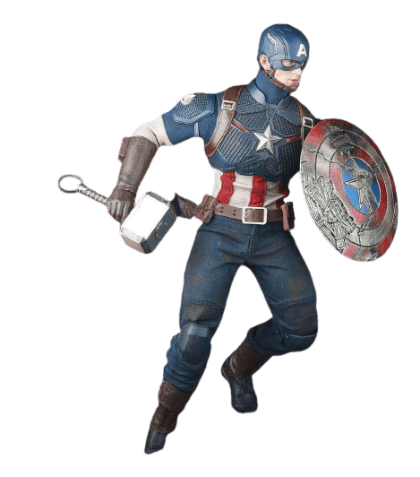 Figurine Collector Captain America Royaume Figurine