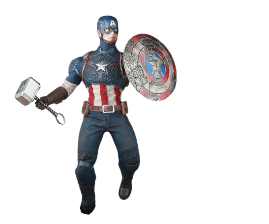 Figurine Collector Captain America Royaume Figurine