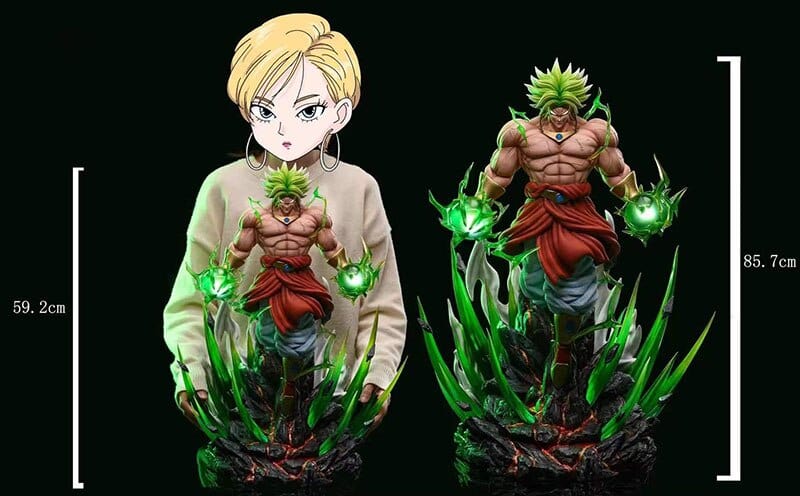 Figurine Collector en Resine Broly Full Power Royaume Figurine