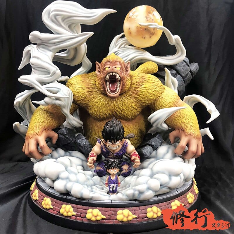 Figurine Collector en Résine Goku Singe Géant Royaume Figurine