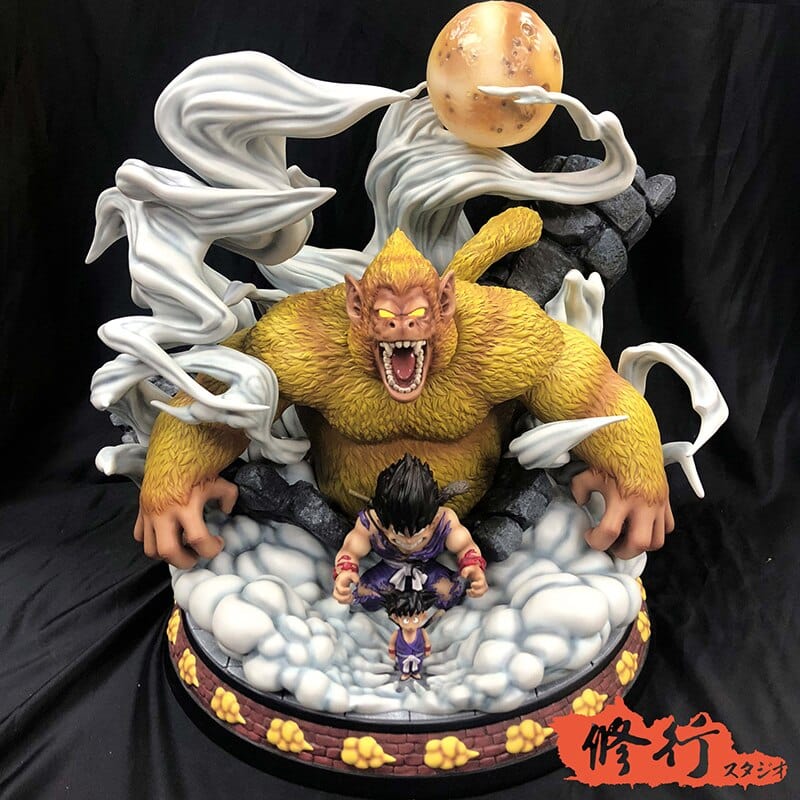 Figurine Collector en Résine Goku Singe Géant Royaume Figurine