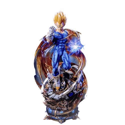 Figurine Collector en Resine Majin Vegeta Royaume Figurine