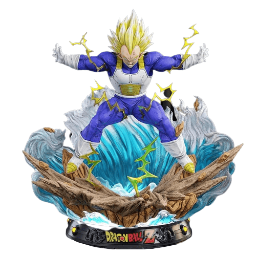 Figurine Collector en Resine Vegeta SS2 Royaume Figurine