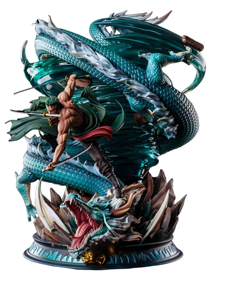 Figurine Collector en Resine Zoro Dragon Royaume Figurine