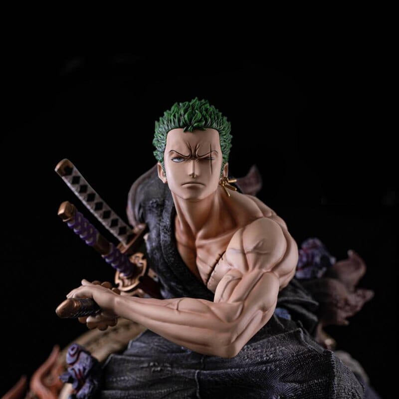 Figurine Collector en Resine Zoro Royaume Figurine