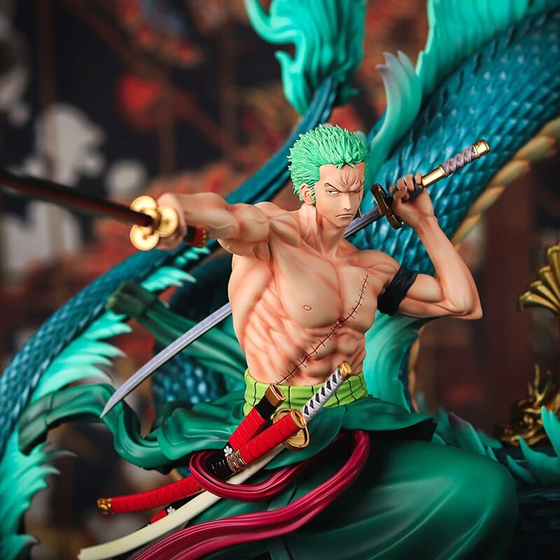 Figurine Collector en Resine Zoro Wano Royaume Figurine