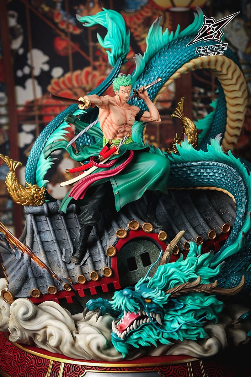 Figurine Collector en Resine Zoro Wano Royaume Figurine