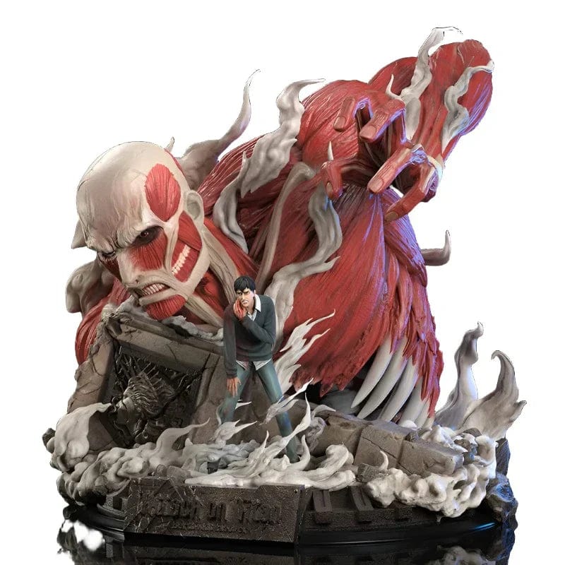 Figurine Édition Limitée en Resine Titan Colossal Royaume Figurine