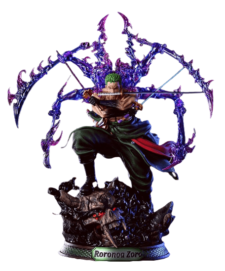 Figurine en Resine Collector Zoro Royaume Figurine