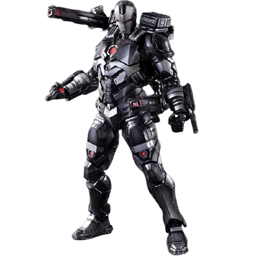 Figurine Iron Man Noir War Machine Royaume Figurine