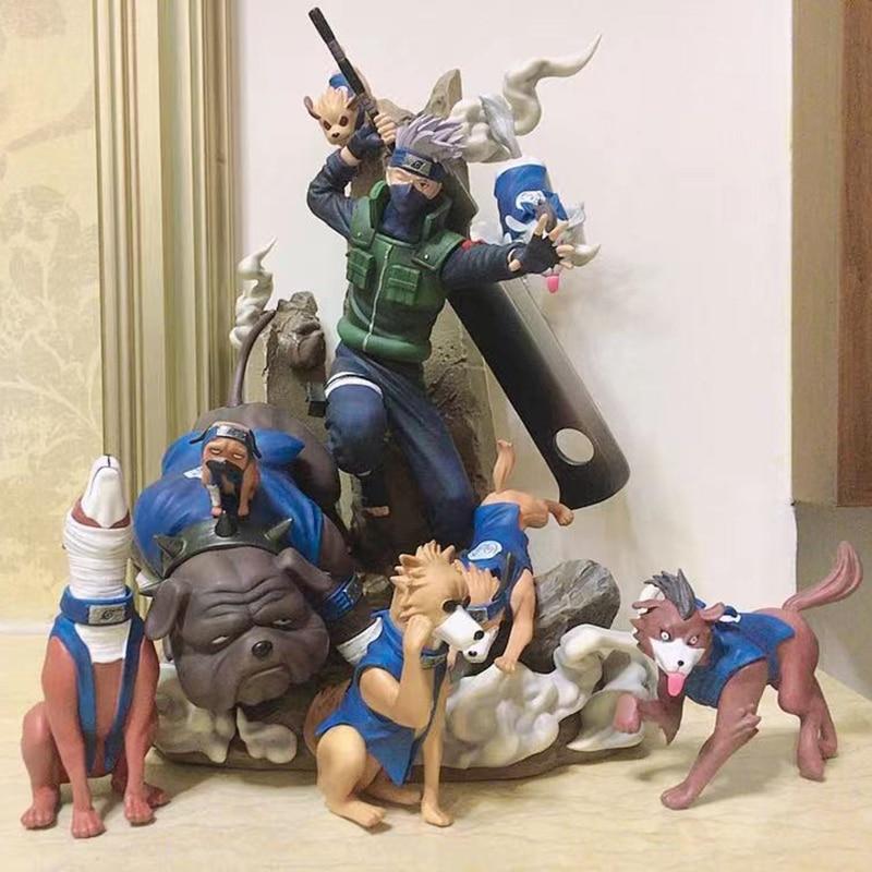 Figurine Kakashi Chiens Ninja Royaume Figurine