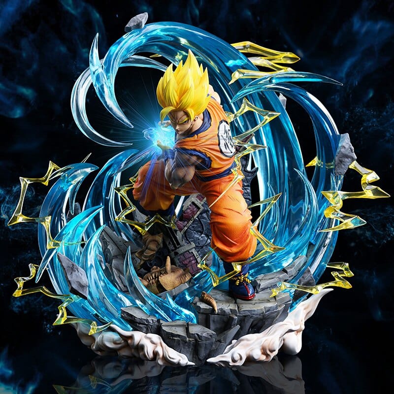 Figurine Lumineuse en Resine Sangoku Royaume Figurine