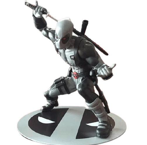 Figurine Marvel Deadpool Gris Royaume Figurine