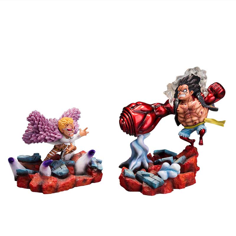 Figurine One Piece Luffy vs Doflamingo Royaume Figurine