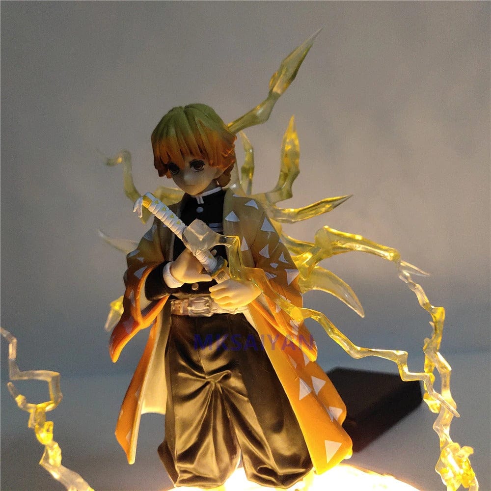 Zenitsu Agatsuma Figurine LED Royaume Figurine