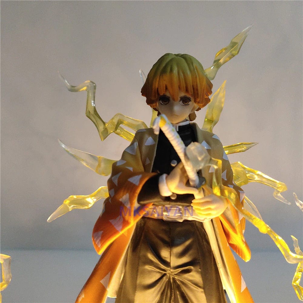 Zenitsu Agatsuma Figurine LED Royaume Figurine